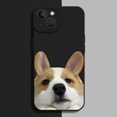 Cute Puppy Silicone Case for iPhone Series